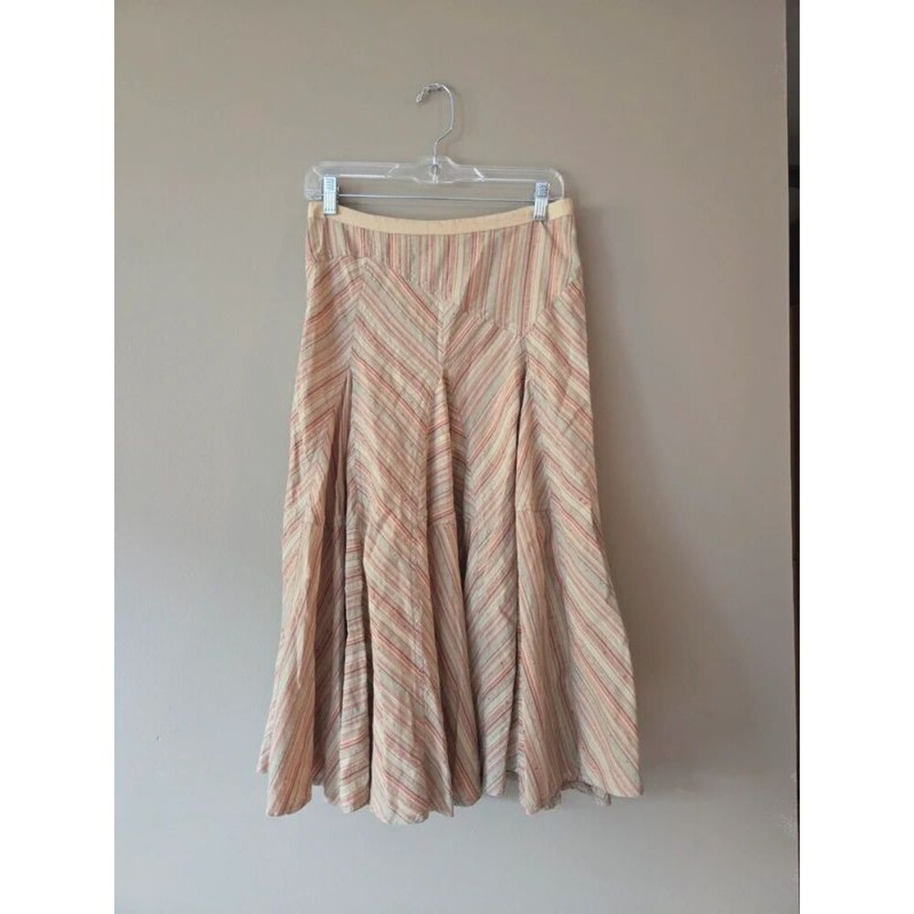 Anthropologie neesh by dar striped midi skirt